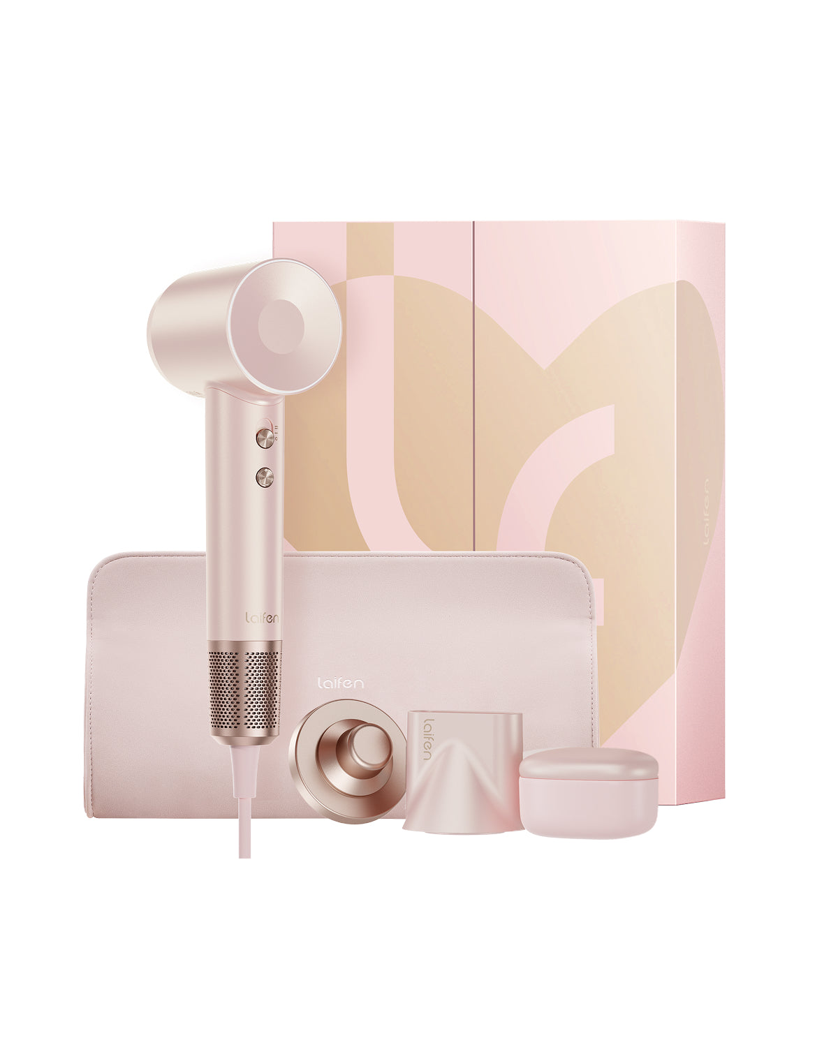 Laifen Premium Hochgeschwindigkeits-Haartrockner Love-Bound Box