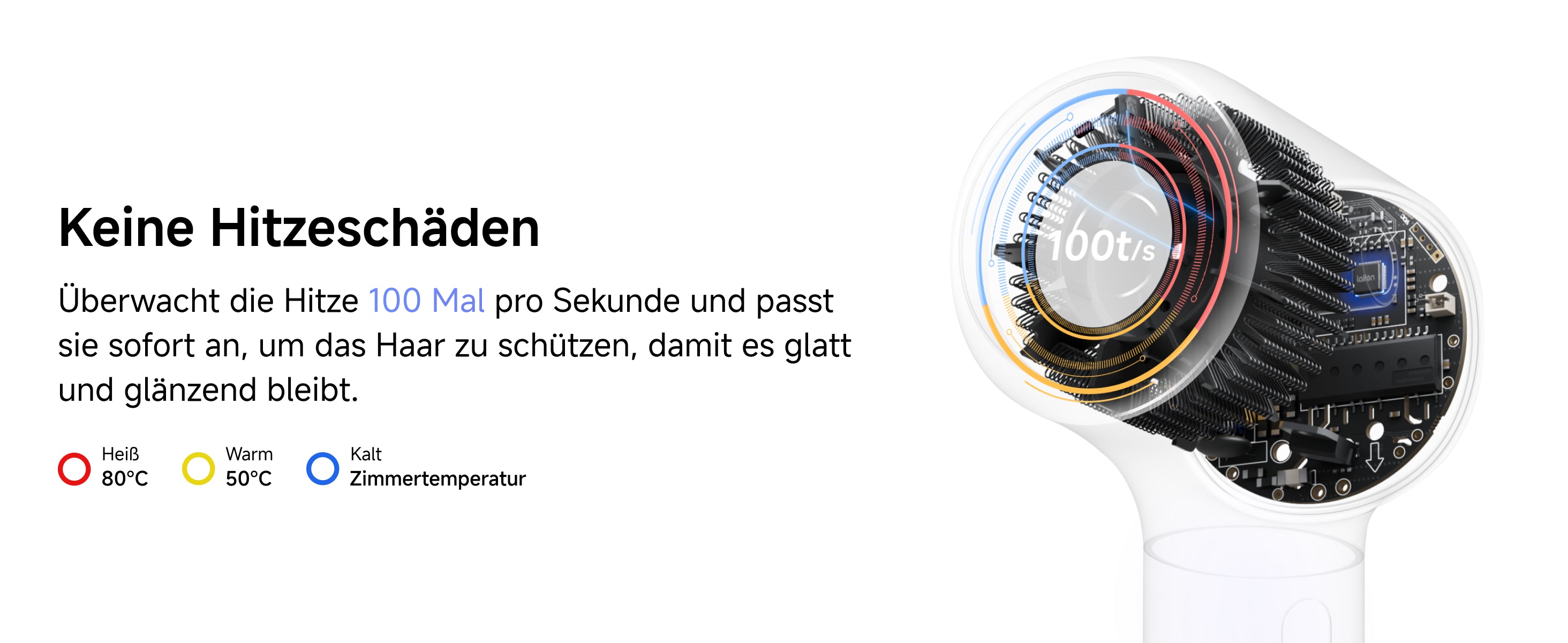 Keine Hitzeschäden