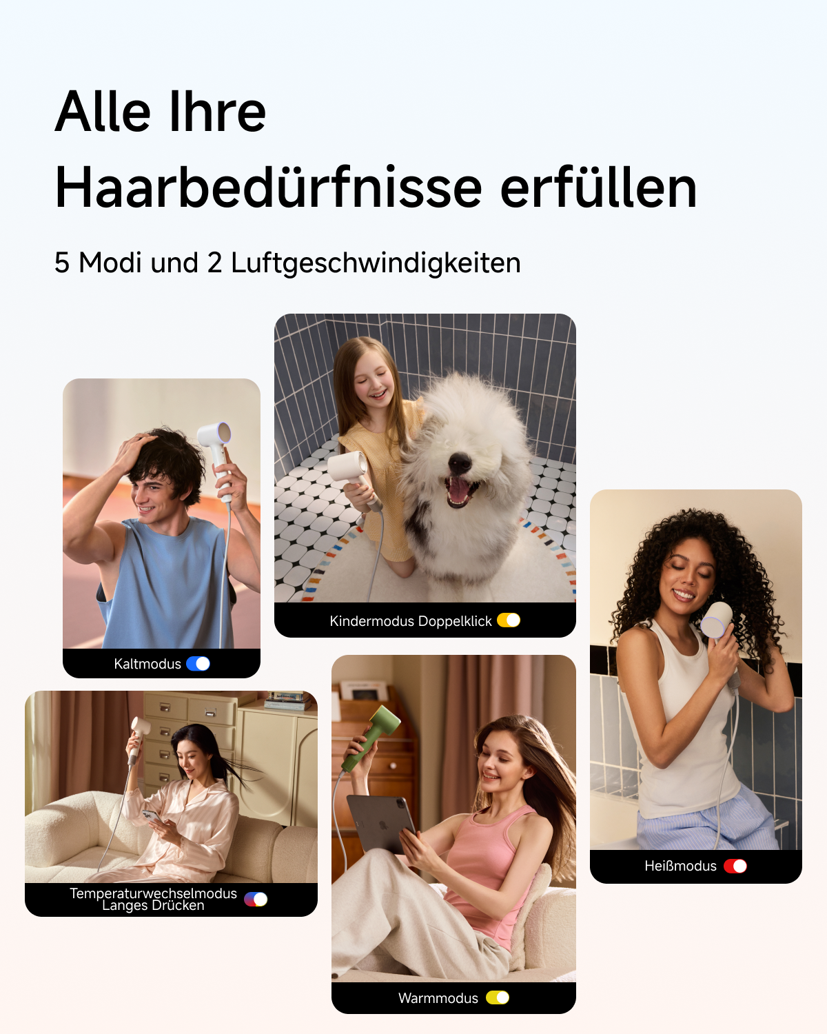 Laifen Air Pro Hochgeschwindigkeits-Haartrockner