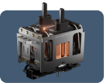Zwei Linearmotoren